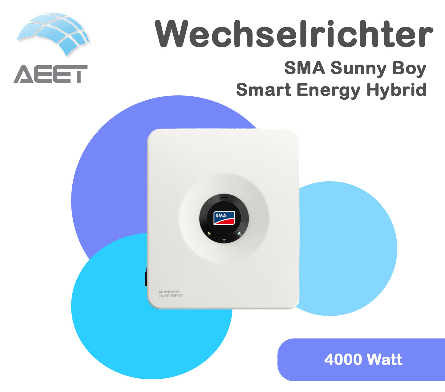 Wechselrichter SMA Sunny Boy Smart Energy 4,0 kW