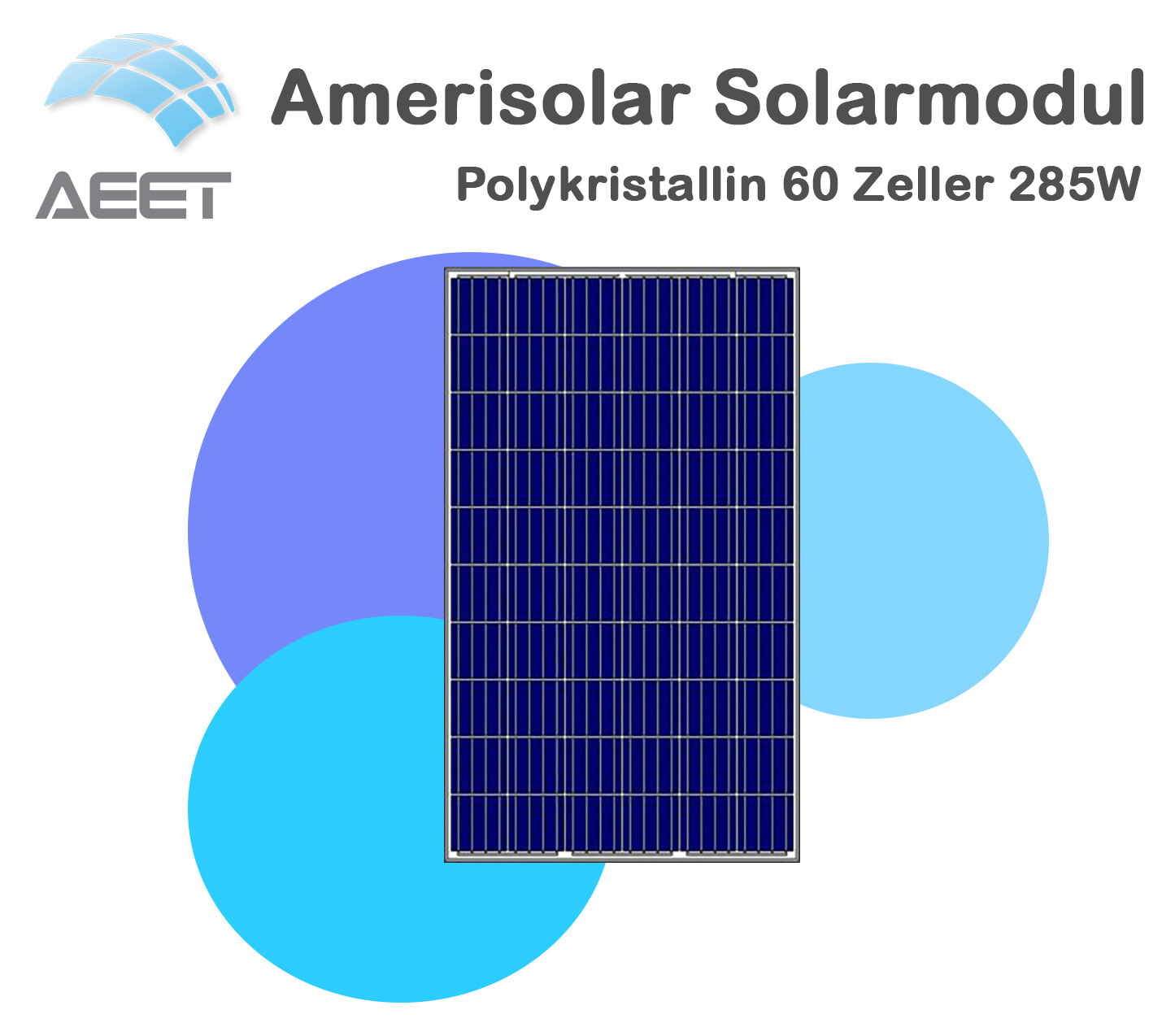 Solarmodule 1640x992x35 mm 60 Zeller Poly Solarmodule 1640x992x35 mm 60 Zeller Poly