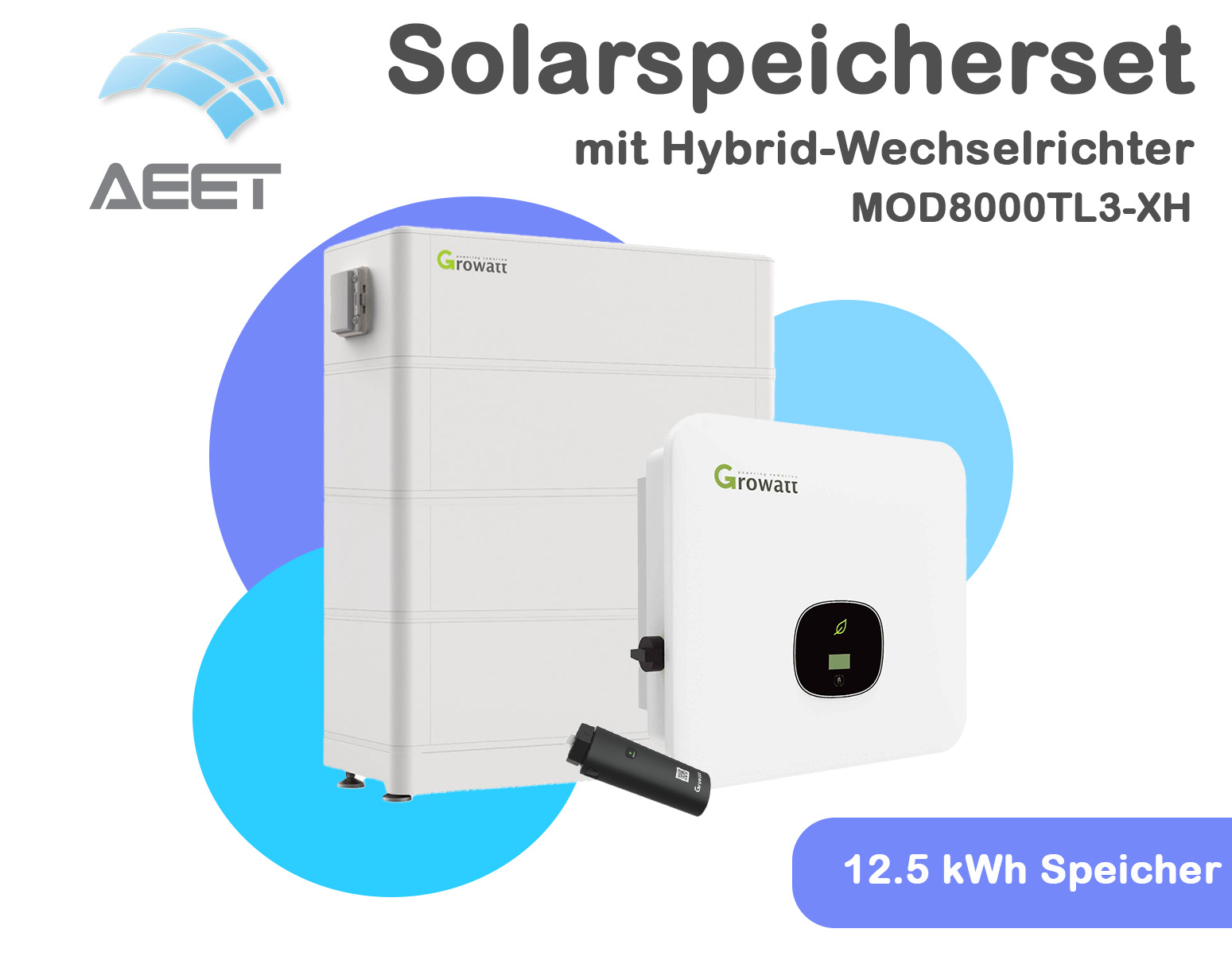 Growatt SET MOD Speichersystem DC 8.0 kW m 12.5 kWh Speicher Growatt SET MOD Speichersystem DC 8.0 kW m 12.5 kWh Speicher