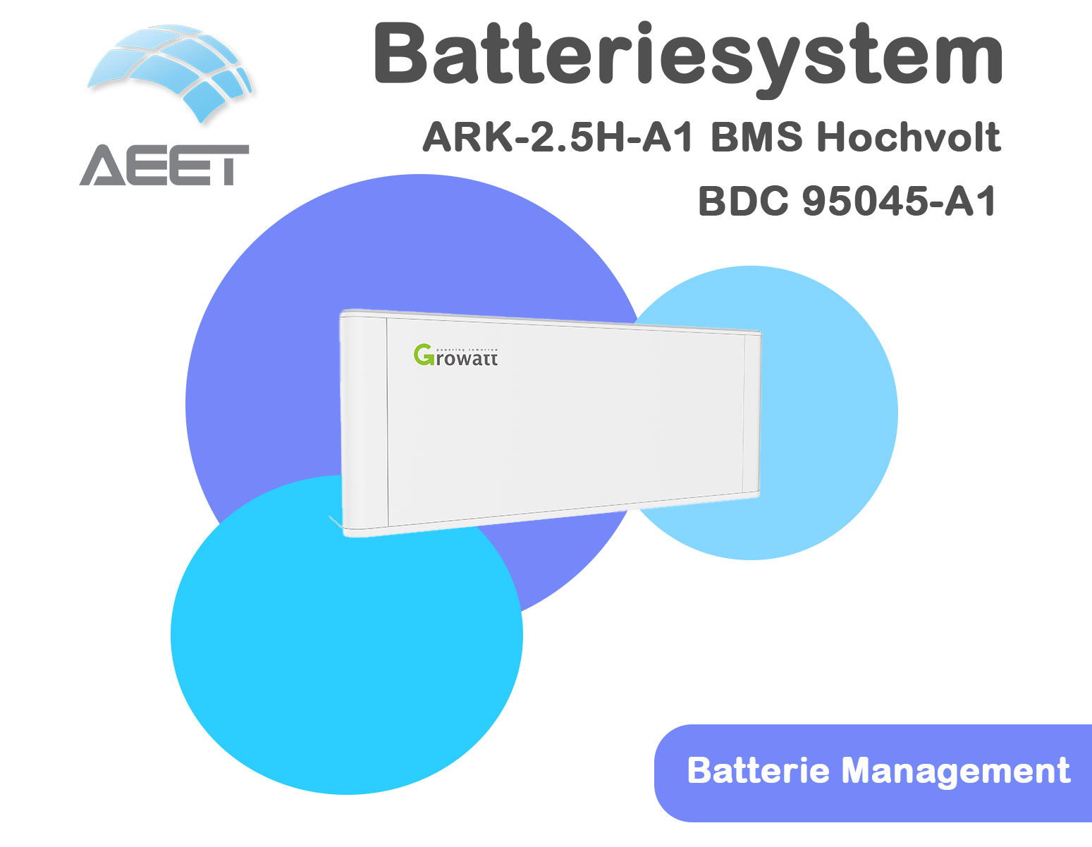 Growatt ARK-2.5H-A1 BMS BDC 95045-A1 Hochvolt Growatt ARK-2.5H-A1 BMS BDC 95045-A1 Hochvolt
