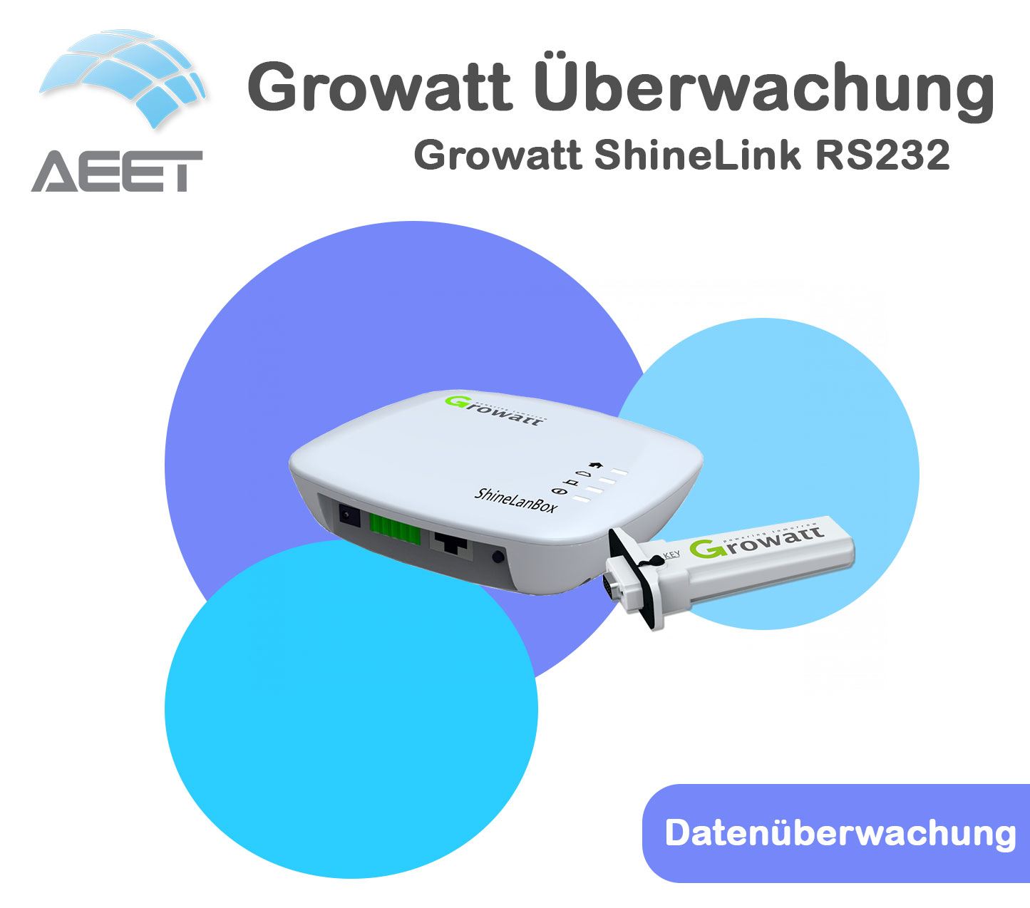 Growatt ShineLink RS232 - Datenüberwachung Growatt ShineLink RS232 - Datenüberwachung