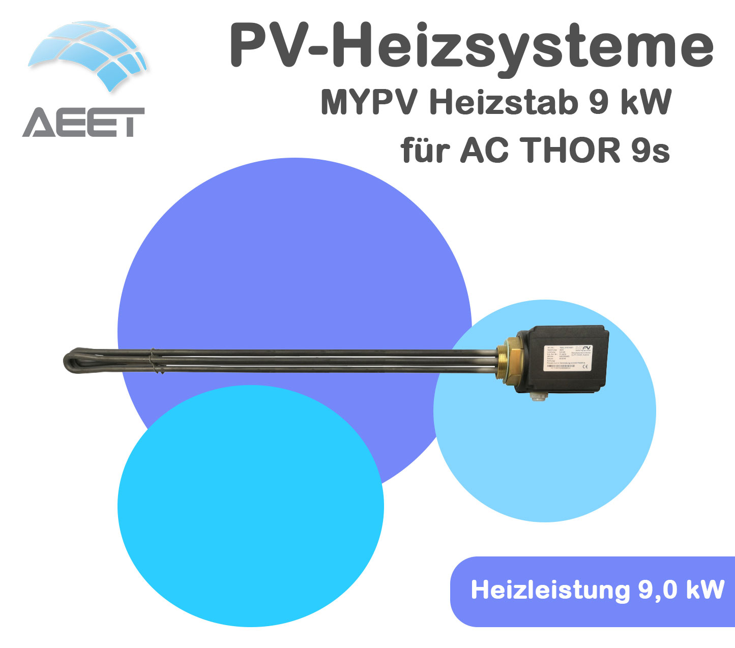 MYPV Heizstab 9 kW für AC THOR 9s MYPV Heizstab 9 kW für AC THOR 9s