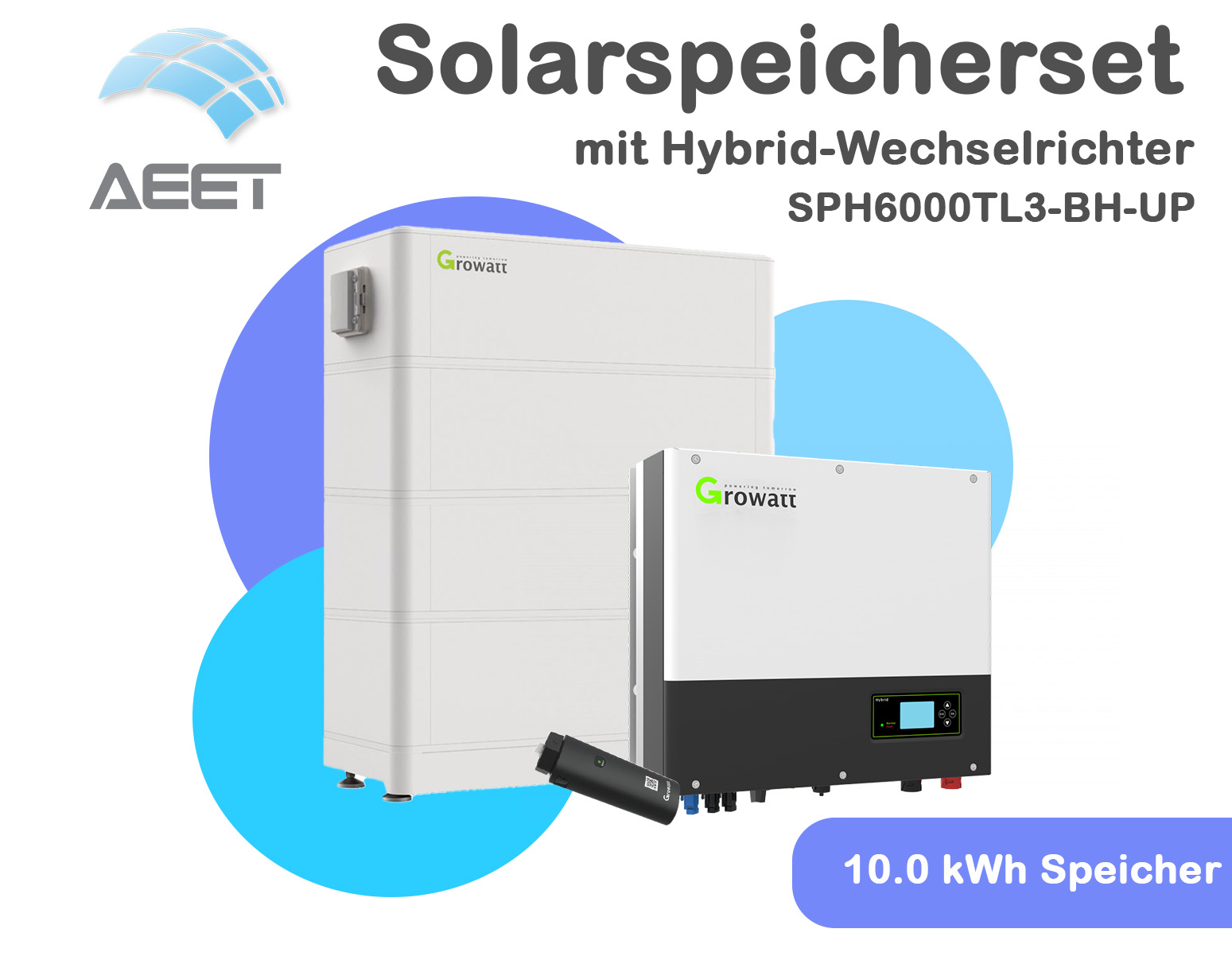 Growatt SET Speichersystem DC 6.0 kW mit 10.0 kWh Speicher Growatt SET Speichersystem DC 6.0 kW mit 10.0 kWh Speicher
