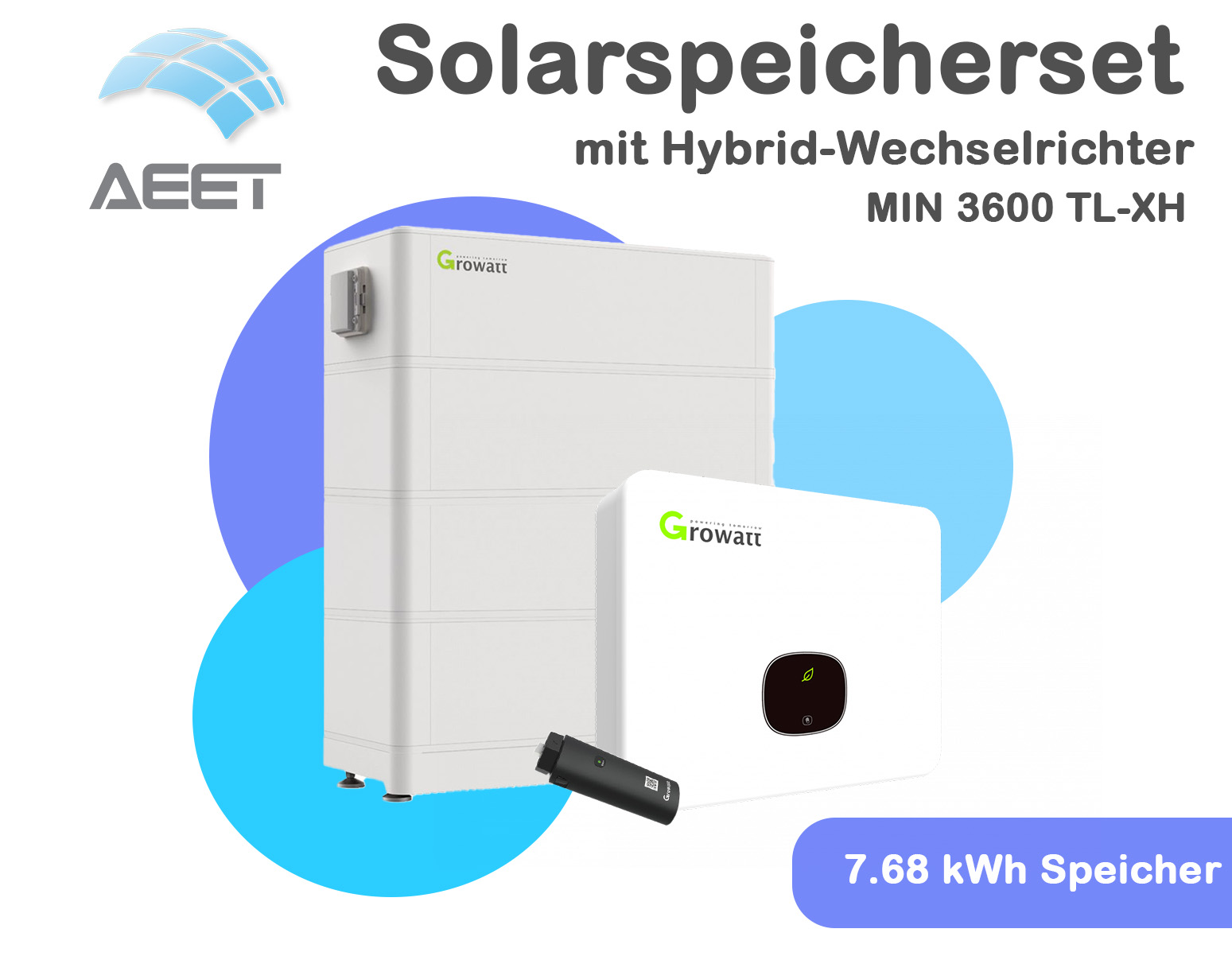 Growatt SET MIN Speichersystem DC 3.6 kW m 7.68 kWh Speicher Growatt SET MIN Speichersystem DC 3.6 kW m 7.68 kWh Speicher