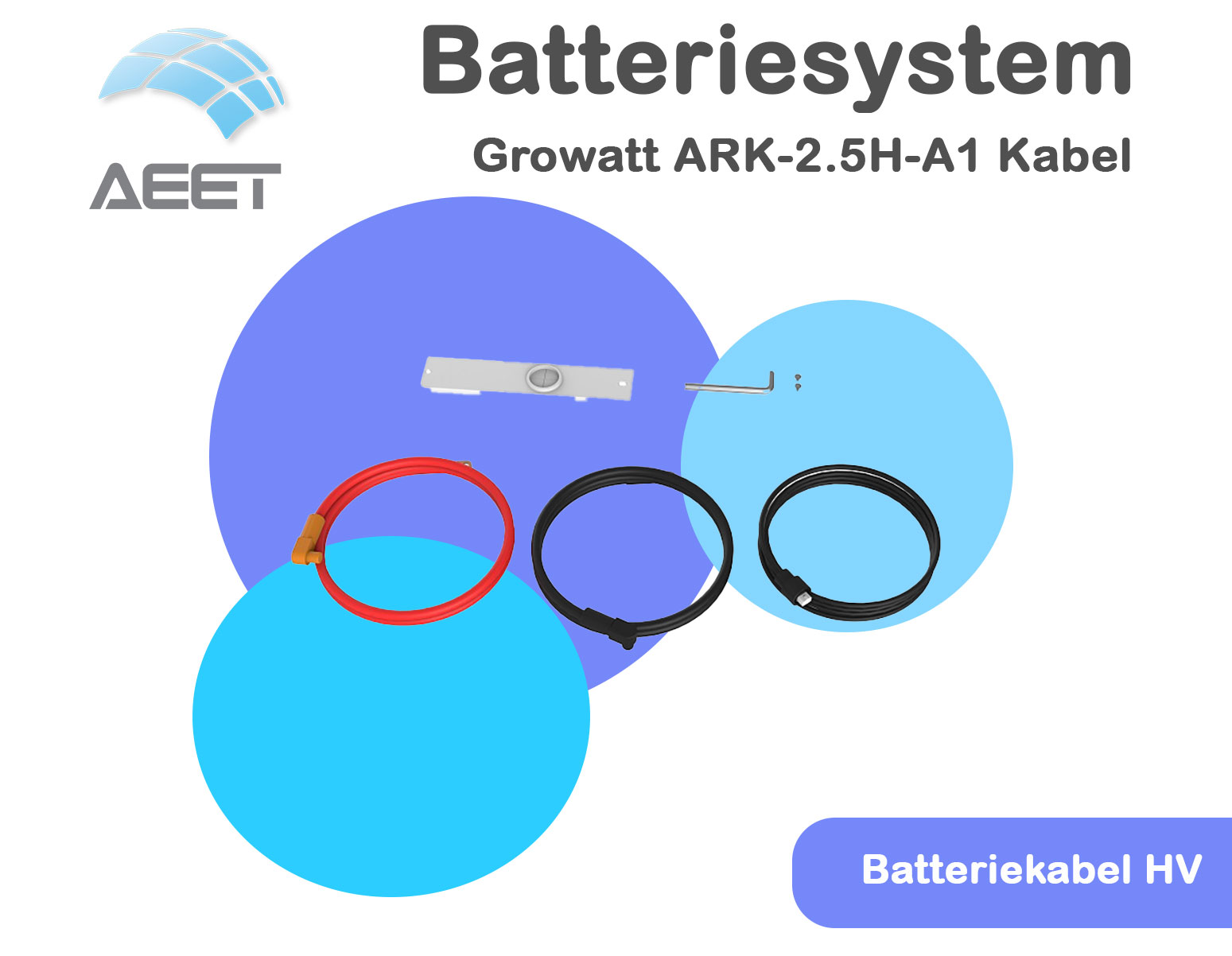 Growatt ARK-2.5H-A1 Kabel | Batteriekabel Hochvolt Growatt ARK-2.5H-A1 Kabel | Batteriekabel Hochvolt
