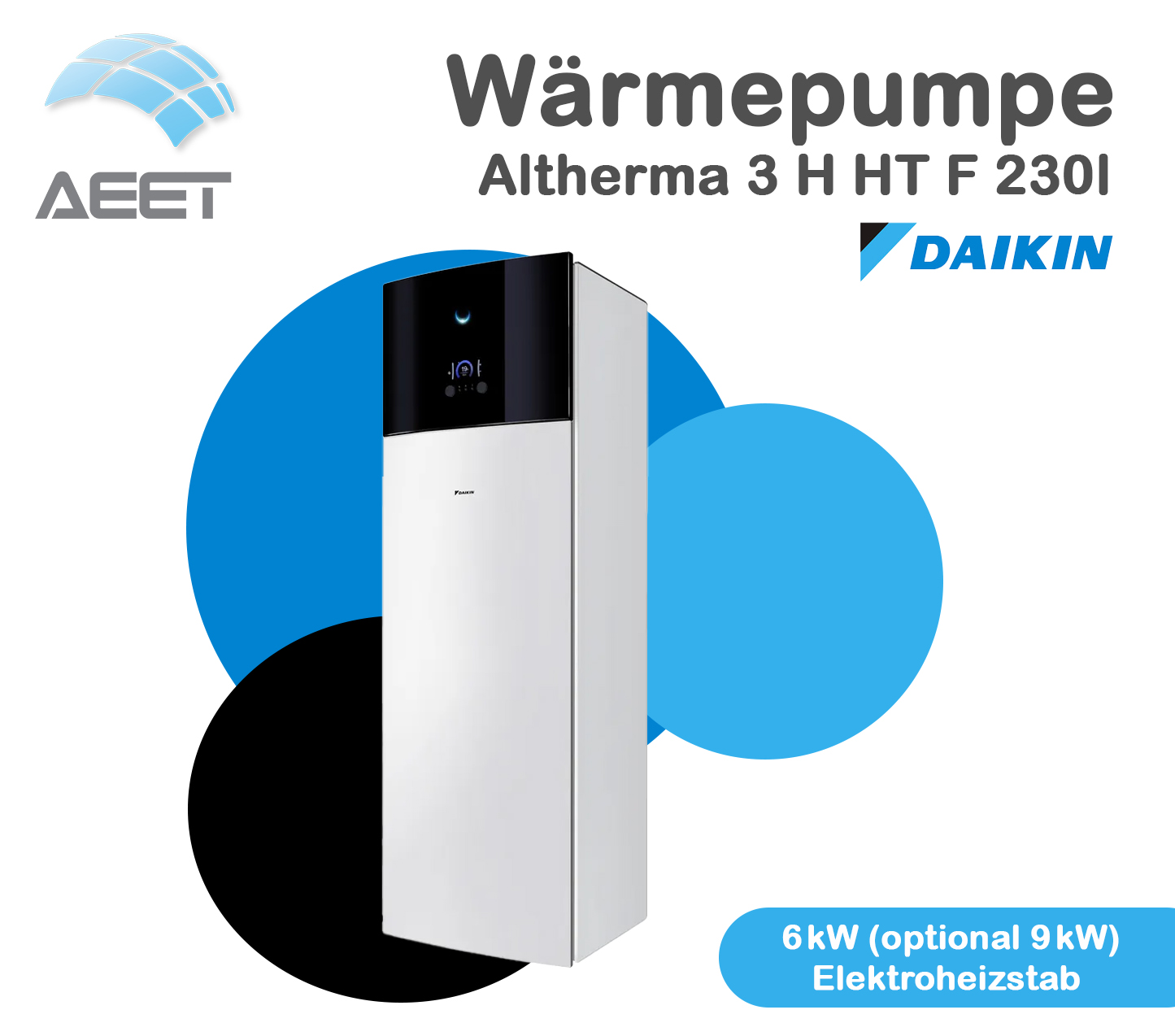 Wärmepumpe DAIKIN Altherma 3 H HT F 230l Innengerät Wärmepumpe DAIKIN Altherma 3 H HT F 230l Innengerät