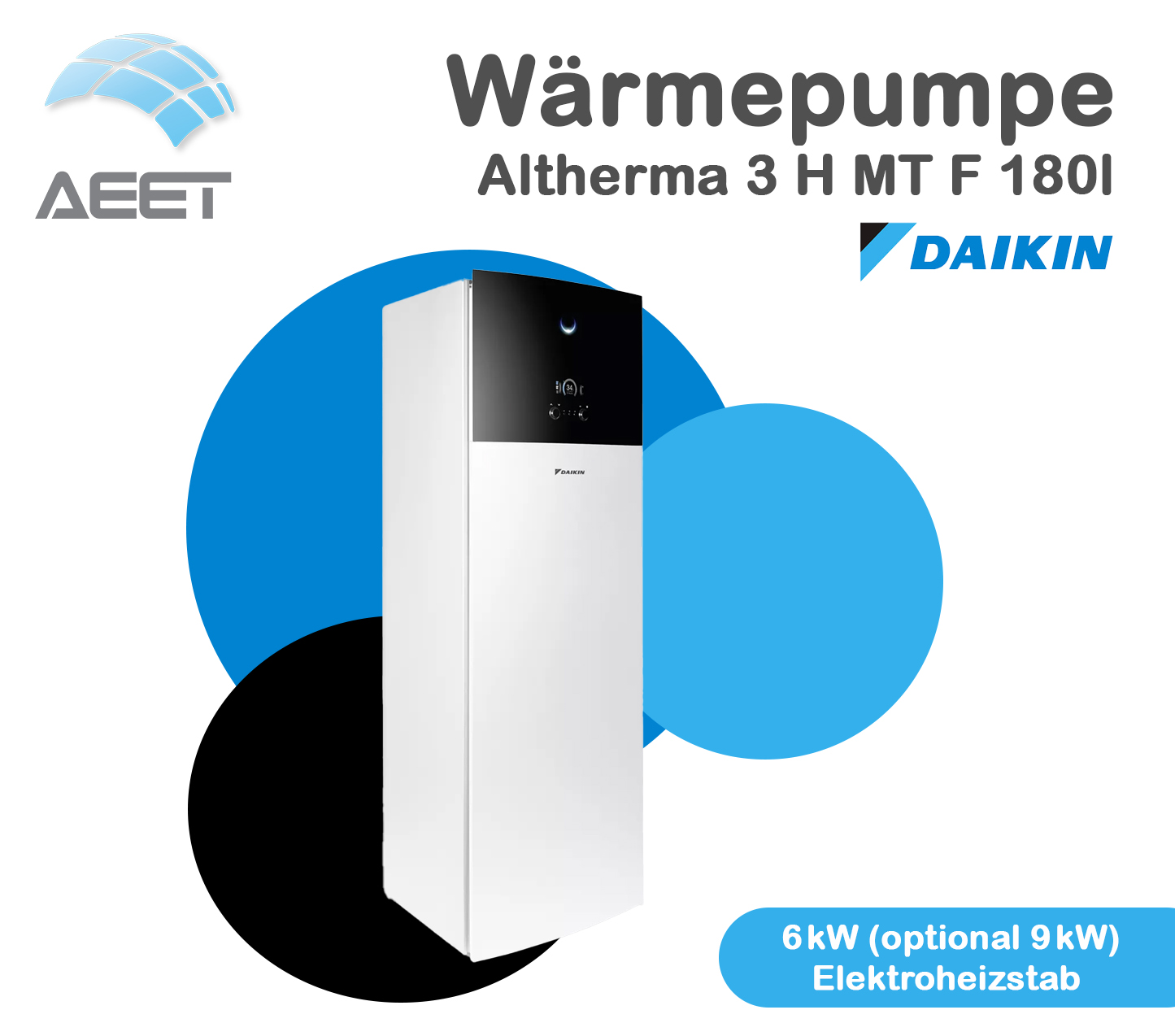 Wärmepumpe DAIKIN Altherma 3 H MT F 180l Innengerät Wärmepumpe DAIKIN Altherma 3 H MT F 180l Innengerät